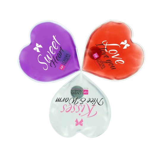 LoversPremium - Hot Massage Hearts (3 pcs)